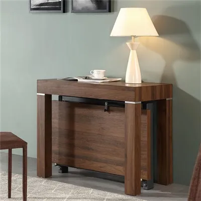 クラシックな木製伸縮式コンソールテーブル